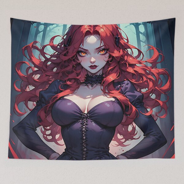 Item preview, Hot Halloween Anime Goth Girl 36 designed and sold by Your New Fixation.