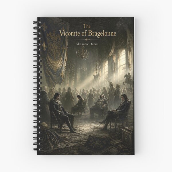 Item preview, The Vicomte of Bragelonne - the end of the story of the Musketeers Trilogy - Alexandre Dumas - World Literature - French Culture designed and sold by Substance_life.