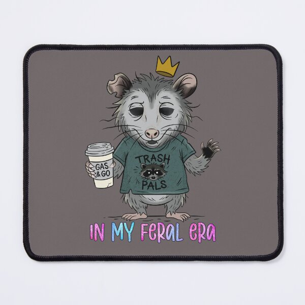 Item preview, In My Feral Era — Opossum Trash Pals | Journals, Notebooks & Stickers designed and sold by therealkbyers.