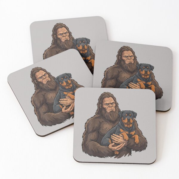 Item preview, Bigfoot Holding Rottweiler designed and sold by mjohnson9.