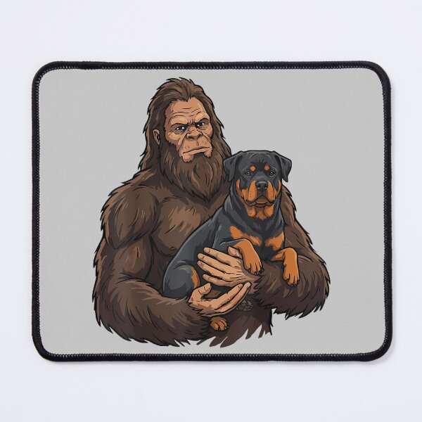Item preview, Bigfoot Holding Rottweiler designed and sold by mjohnson9.