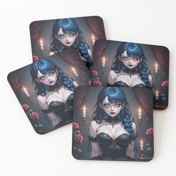 Item preview, Hot Halloween Anime Goth Girl 38 designed and sold by Your New Fixation.