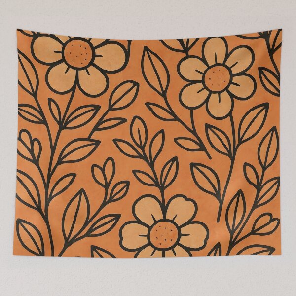 Item preview, Retro Floral  designed and sold by GraphicsClub.