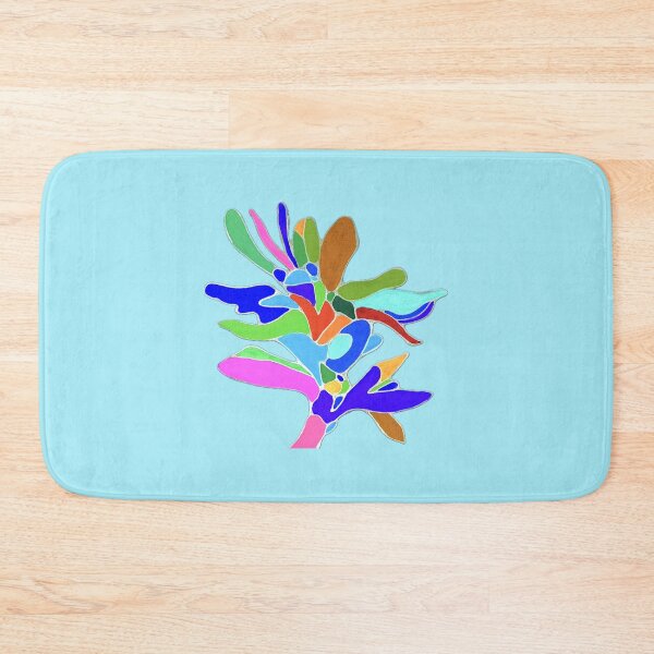 Item preview, Vibrant Hawaiian Bloom, Neurographic Tropical Floral Abstract for Serenity & Color Therapy designed and sold by Sherrylynart.