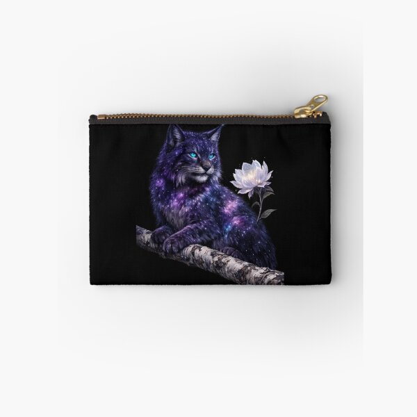 Item preview, Cosmic Constellation Lynx - Celestial Forest Guide designed and sold by tineldesign.