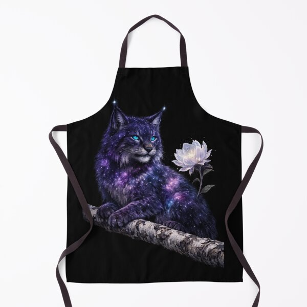 Item preview, Cosmic Constellation Lynx - Celestial Forest Guide designed and sold by tineldesign.