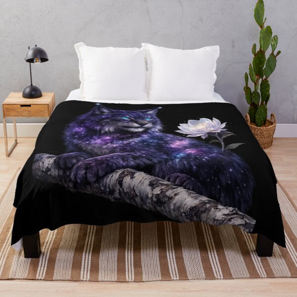 Item preview, Cosmic Constellation Lynx - Celestial Forest Guide designed and sold by tineldesign.