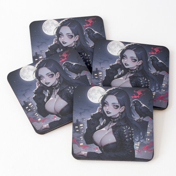 Item preview, Hot Halloween Anime Goth Girl 43 designed and sold by Your New Fixation.