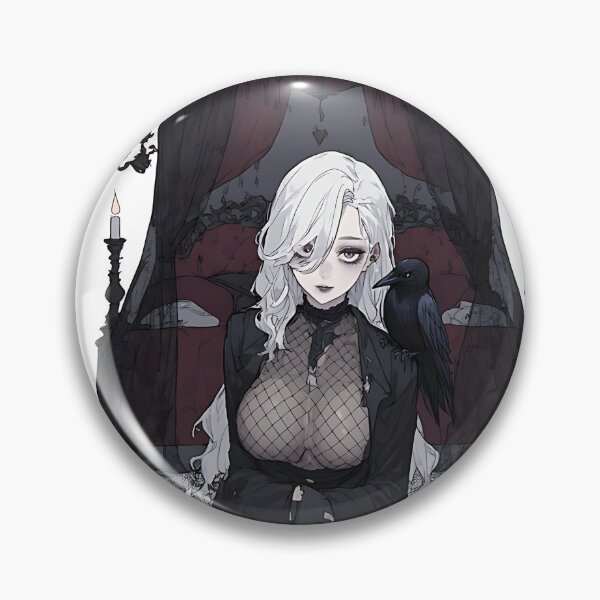 Item preview, Hot Halloween Anime Goth Girl 45 designed and sold by Your New Fixation.