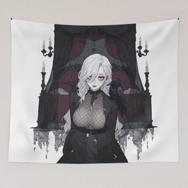 Item preview, Hot Halloween Anime Goth Girl 45 designed and sold by Your New Fixation.