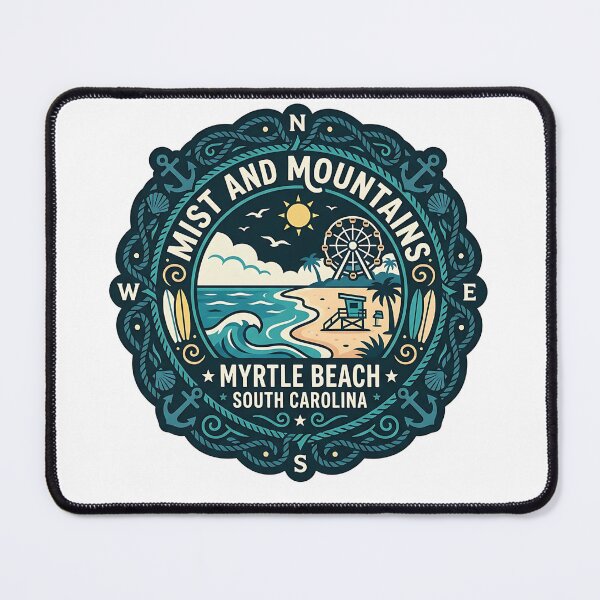 Item preview, MIST AND MOUNTAINS.  Myrtle Beach South Carolina. designed and sold by Birdie and Flynn.