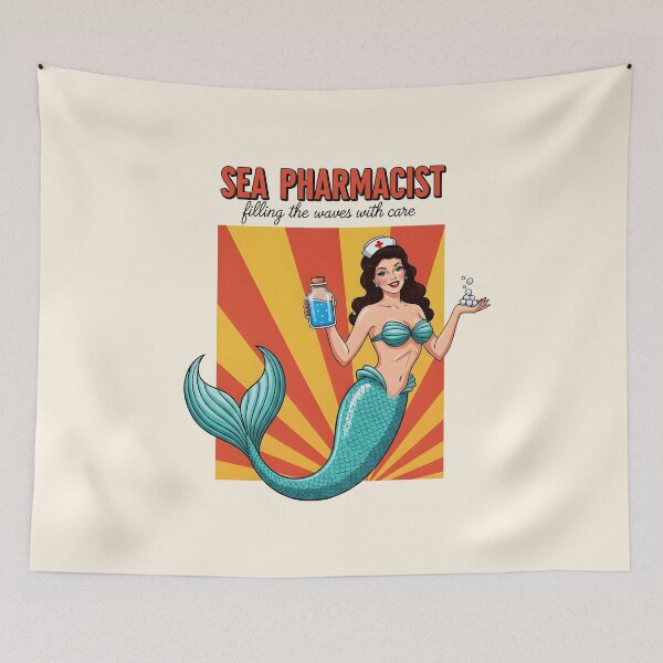 Item preview, Sea Pharmacist – Filling the Waves With Care designed and sold by Sea Gem.