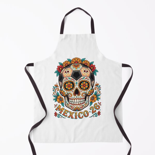 Item preview, Mexico 2026 Soccer Sugar Skull Calavera designed and sold by ryanguas.