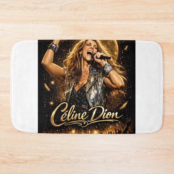 Item preview, Celine Dion Golden Stage Tribute designed and sold by JcAbstractArt.