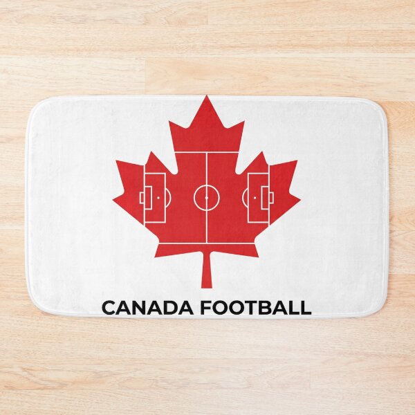 Item preview, Canada Football Pitch Maple Leaf Graphic designed and sold by ryanguas.