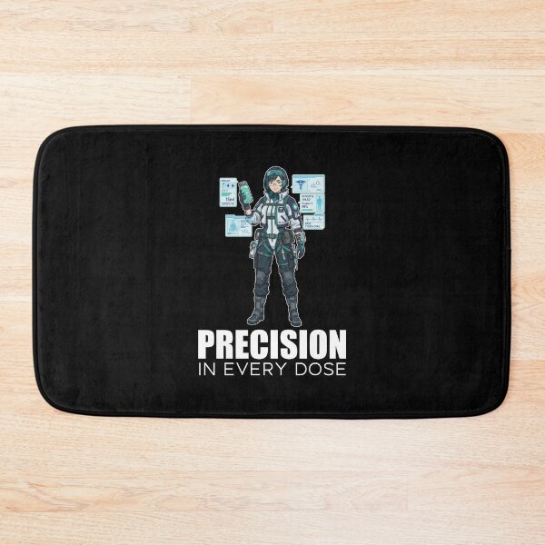 Item preview, Cyberpunk Pharmacist - Precision In Every Dose Techwear Anime designed and sold by Osmose-Studio.
