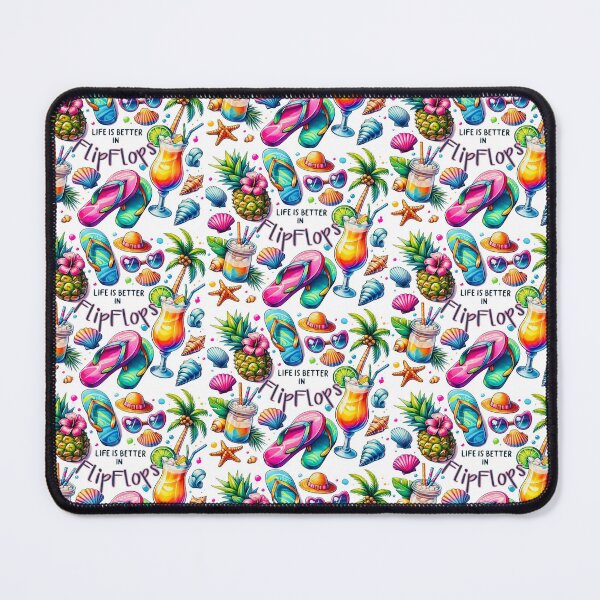 Item preview, Life is Better InFlip Flops designed and sold by ChattyKathieGifts.
