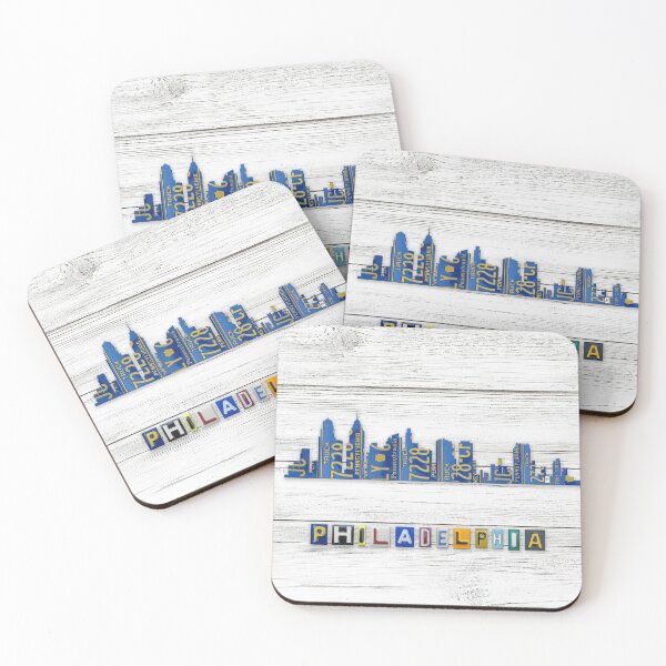 Item preview, Philadelphia License Plate Skyline 01 designed and sold by Elisabeth Lucas.