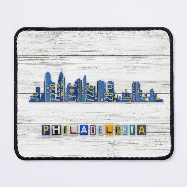 Item preview, Philadelphia License Plate Skyline 01 designed and sold by Elisabeth Lucas.