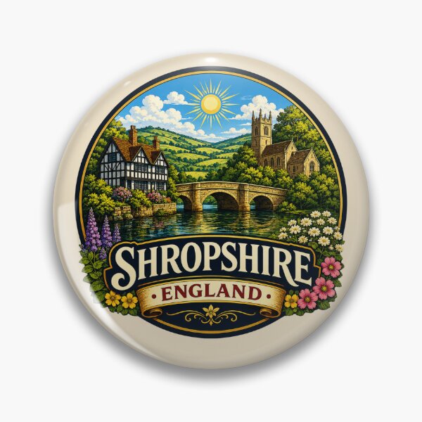 Item preview, Shropshire, England - Countryside designed and sold by Myra365Art.