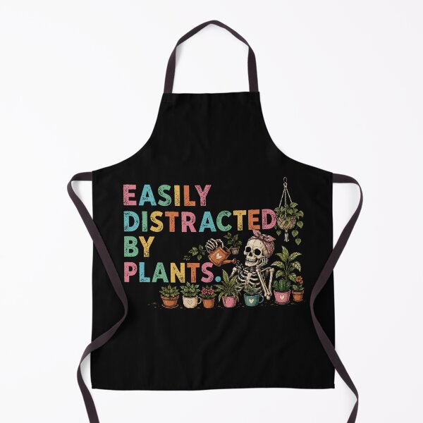 Item preview, Easily Distracted By Plants Skeleton Shirt designed and sold by D-F-R-K.