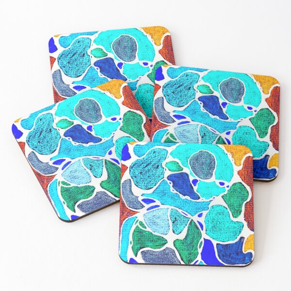 Item preview, Meditative Ocean Flow, Vibrant Neurographic Abstract for Calm & Color Therapy designed and sold by Sherrylynart.