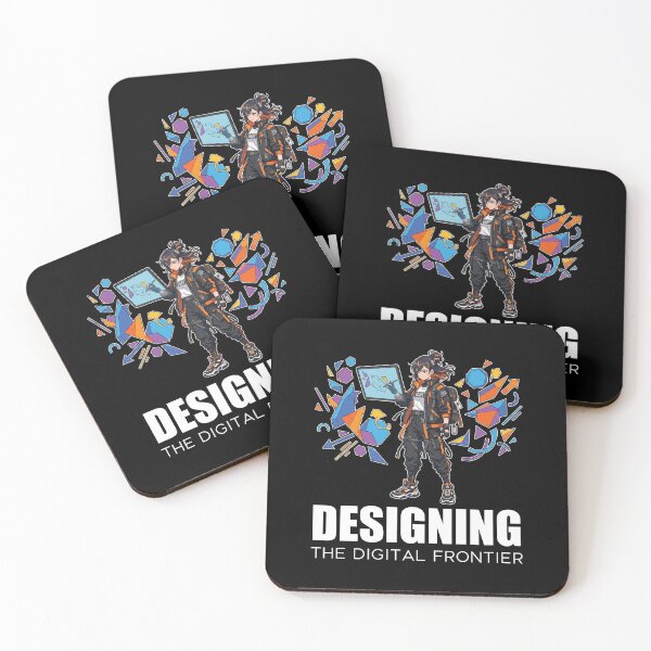 Item preview, Techwear Graphic Designer - Designing The Digital Frontier Anime designed and sold by Osmose-Studio.
