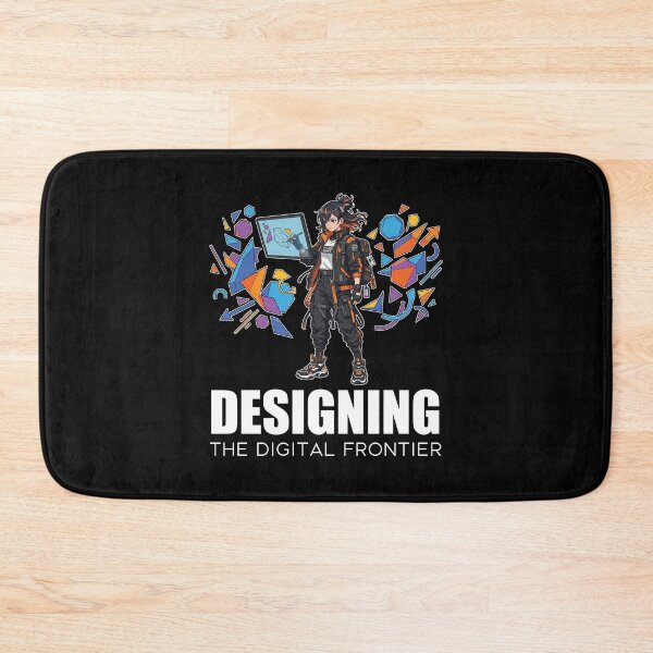 Item preview, Techwear Graphic Designer - Designing The Digital Frontier Anime designed and sold by Osmose-Studio.