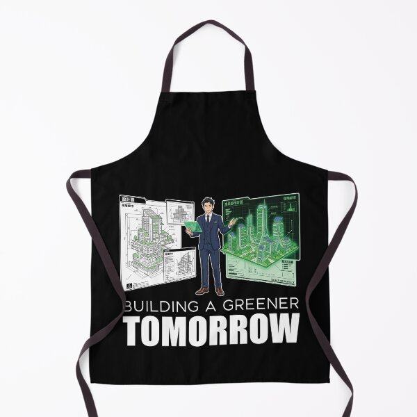Item preview, Solarpunk Architect - Building A Greener Tomorrow Sustainable Art designed and sold by Osmose-Studio.