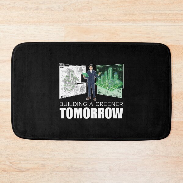 Item preview, Solarpunk Architect - Building A Greener Tomorrow Sustainable Art designed and sold by Osmose-Studio.