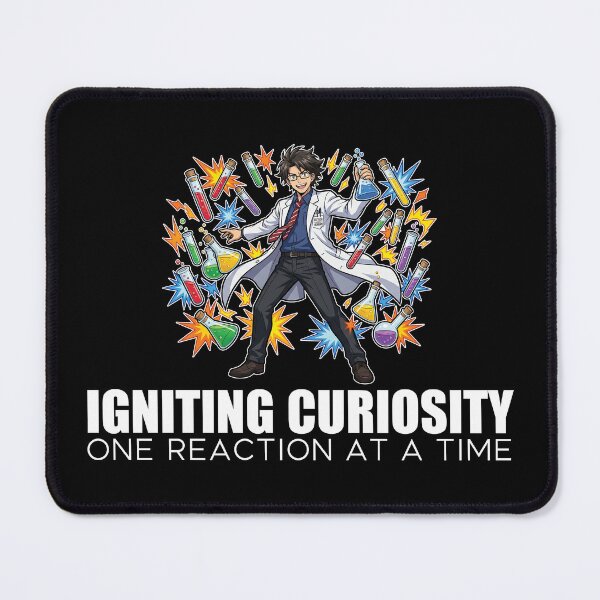 Item preview, Science Teacher Alchemist - Igniting Curiosity Chemistry Anime designed and sold by Osmose-Studio.