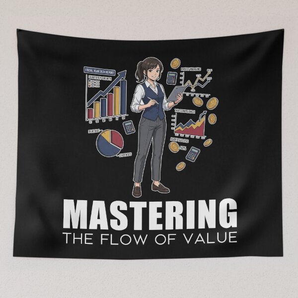 Item preview, Cyber Finance Accountant - Mastering The Flow Of Value CPA Art designed and sold by Osmose-Studio.