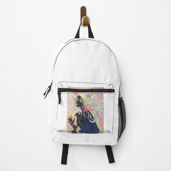 Item preview, Flora Muse: Vibrant Abstract Portrait designed and sold by L-Art-Design.