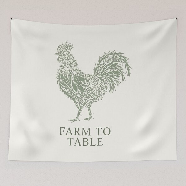 Item preview, Farm To Table Herb Chicken Culinary Arts designed and sold by SplashTastic.