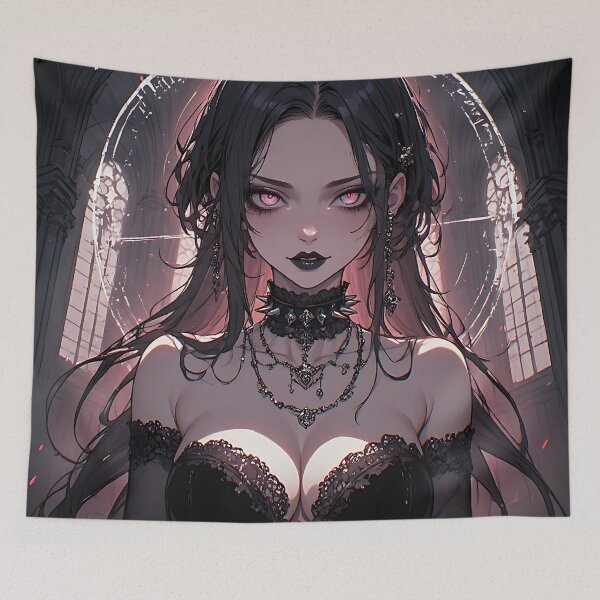 Item preview, Hot Halloween Anime Goth Girl 52 designed and sold by Your New Fixation.