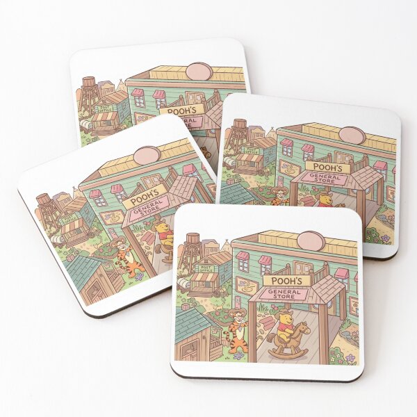 Item preview, Pooh's General Store & Hundred Acre Wood Hotel - Cute Pastel Western Town designed and sold by dyrestald.