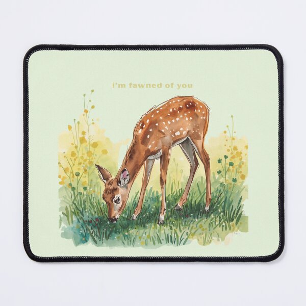 Item preview, I’m Fawned Of Fou - Cute Pun | TeeHee Puns Funny Design designed and sold by TeeHee Puns.
