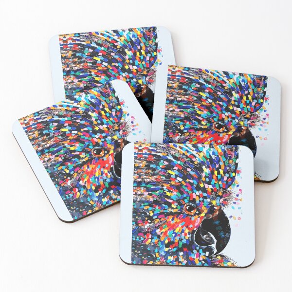 Item preview, Prism Feather Tropical Parrot Burst designed and sold by RamyGallery.