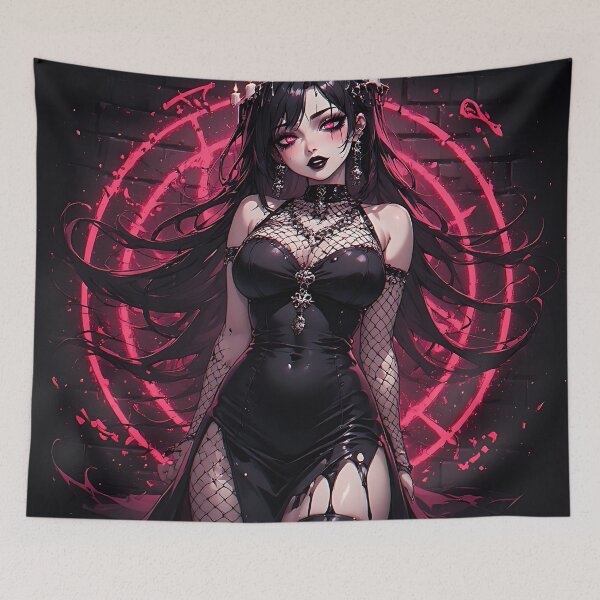 Item preview, Hot Halloween Anime Goth Girl 55 designed and sold by Your New Fixation.