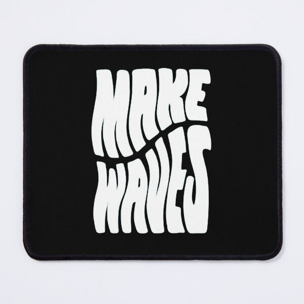 Item preview, Make Waves Retro Surf Aesthetic Design designed and sold by The craft.