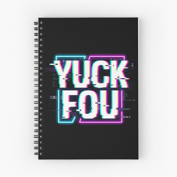 Item preview, Yuck Fou Glitch Typography Cyberpunk designed and sold by SplashTastic.