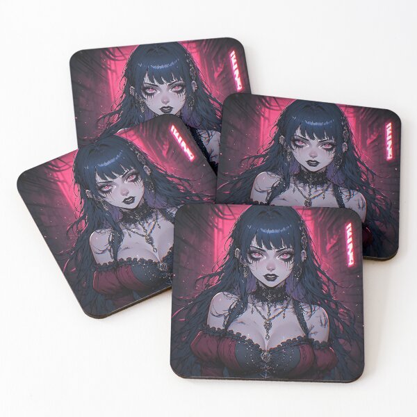 Item preview, Hot Halloween Anime Goth Girl 56 designed and sold by Your New Fixation.