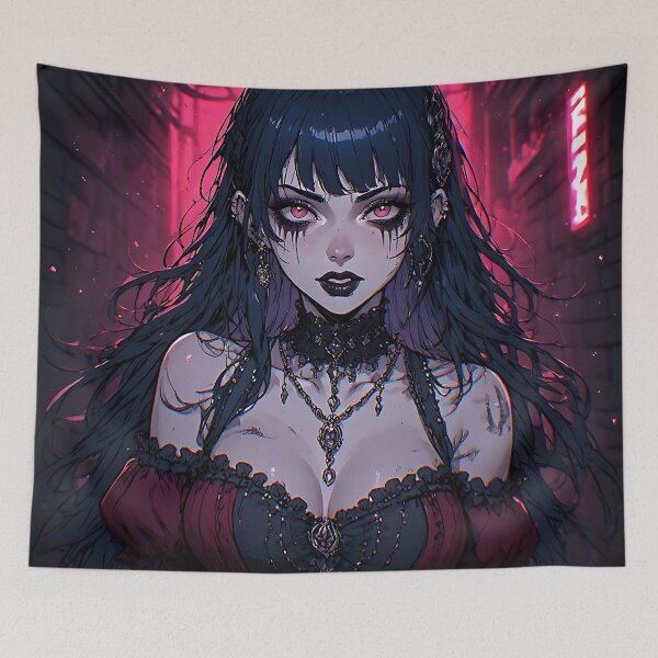 Item preview, Hot Halloween Anime Goth Girl 56 designed and sold by Your New Fixation.