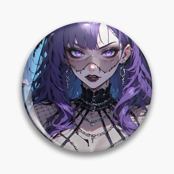 Item preview, Hot Halloween Anime Goth Girl 57 designed and sold by Your New Fixation.
