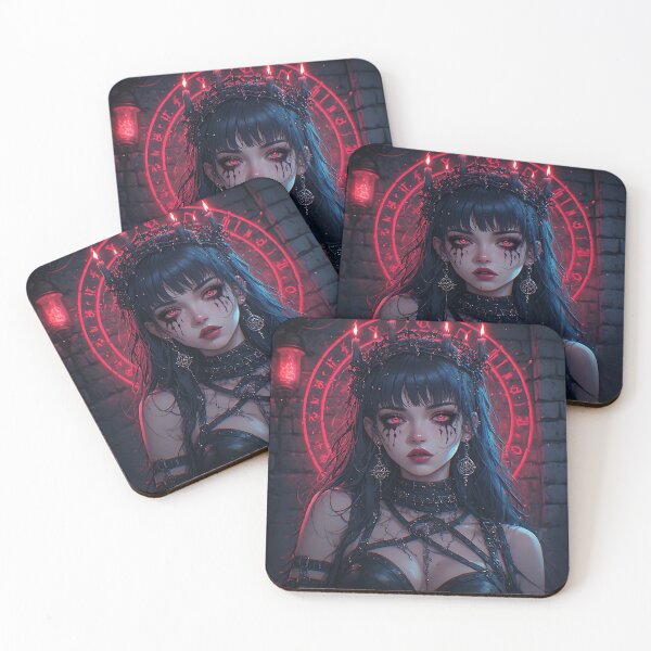 Item preview, Hot Halloween Anime Goth Girl 58 designed and sold by Your New Fixation.