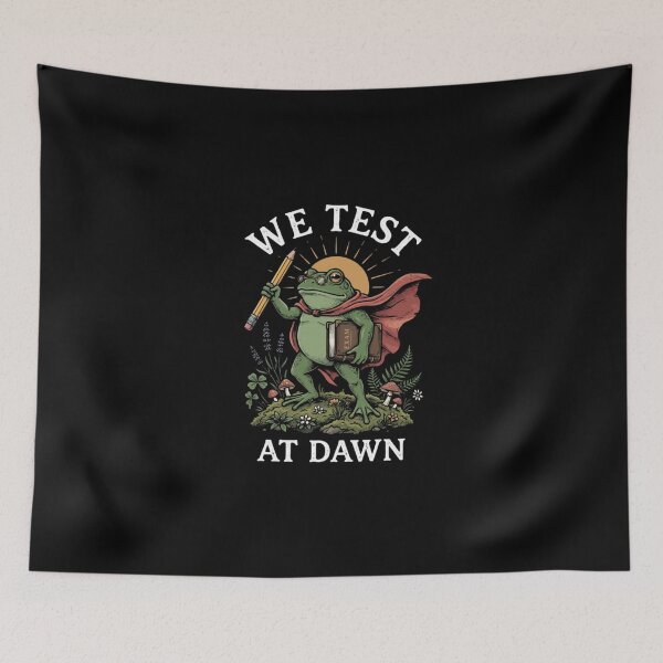 Item preview, We Test At Dawn designed and sold by micheleburgan.