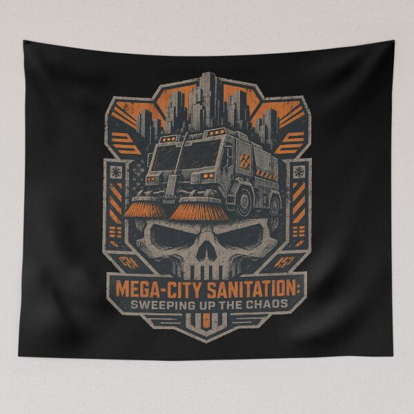 Item preview, Mega-City Department of Sanitation designed and sold by agearb.