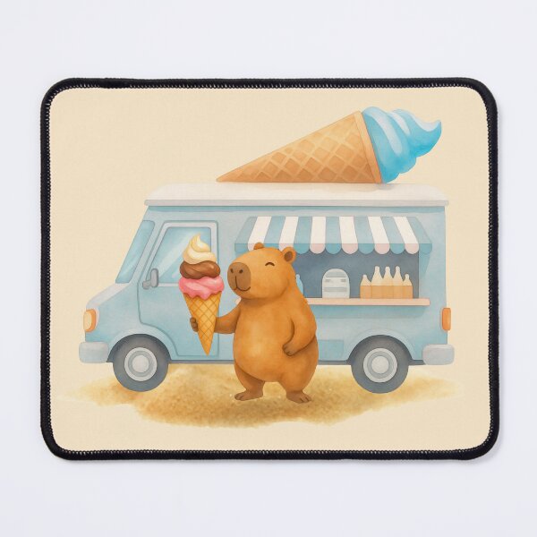 Item preview, Sweet Treat Capybara Truck designed and sold by Ivy-Triggs.