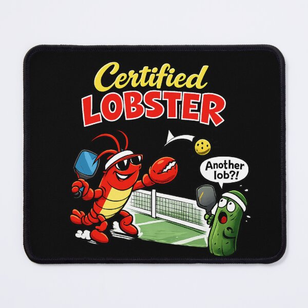 Item preview, Certified Lobster Pickleball designed and sold by Pickleball Globe.