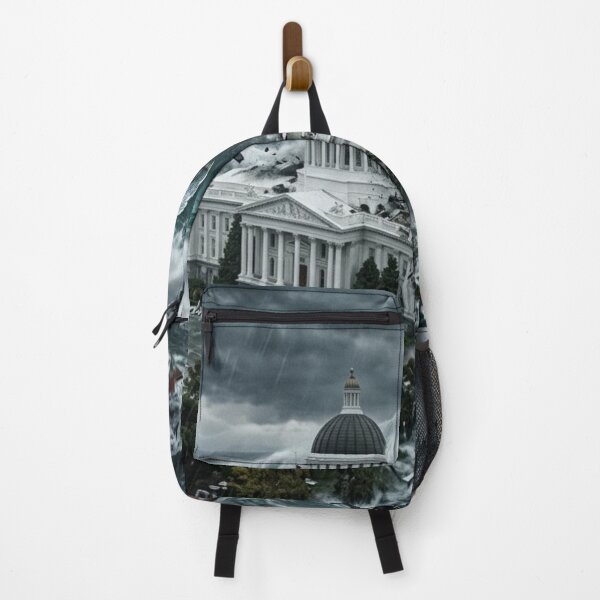 Item preview, Leviathan Tidal Wave Tsunami on California Capitol Hill designed and sold by Uniqueartai.